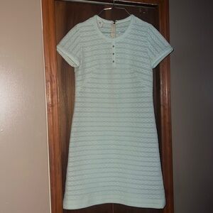 Vintage A Leslie Fay original mint green dress